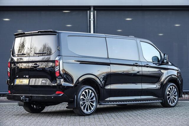 Ford TRANSIT CUSTOM L2H1 Dubbel Cabine 2.0Tdci 170Pk Aut. | Limited | 360° Camera | 2xSchuifdeur | Spoilerpack | 19'' | Agate Black