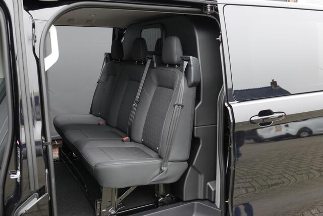 Ford TRANSIT CUSTOM L2H1 Dubbel Cabine 2.0Tdci 170Pk Aut. | Limited | 360° Camera | 2xSchuifdeur | Spoilerpack | 19'' | Agate Black