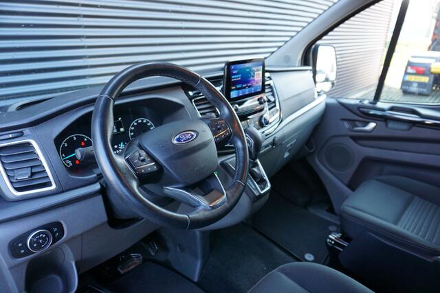 Ford TRANSIT CUSTOM 300 | 2.0 TDCI | L2H1 Limited DC | 130 PK AUT | Apps | Cruise | Navi | Trekhaak