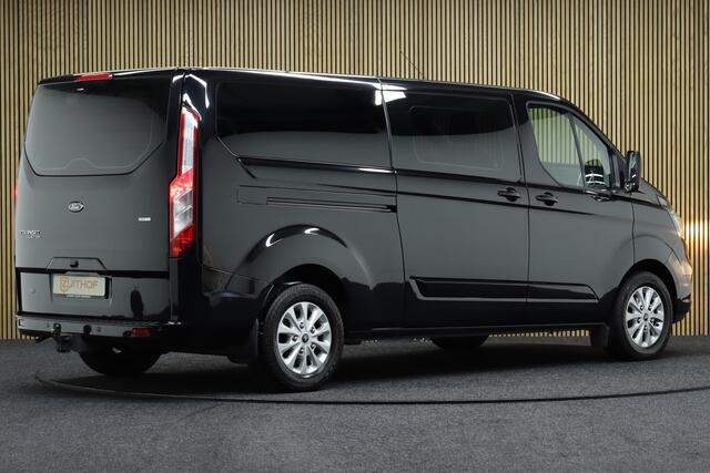 Ford TRANSIT CUSTOM 300 2.0 TDCI Automaat L2 Limited Dubbel Cabine | Adaptive-cruise | Camera | Trekhaak | Navigatie