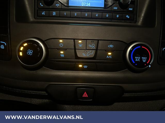 Ford TRANSIT CUSTOM 2.0 TDCI 131pk L2H1 Airco | Cruisecontrol | LED | Verwarmde voorruit | Parkeersensoren, Bijrijdersbank, 2800kg Trekvermogen