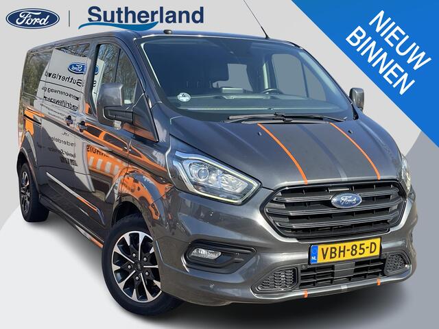 Ford TRANSIT CUSTOM 310 2.0 TDCI L2H1 Sport SCI 170pk DC | Lederen Bekleding | Achteruitrijcamera | Trekhaak | Navigatie | Stoelverwarming | Onderhoudshistorie Aanwezig