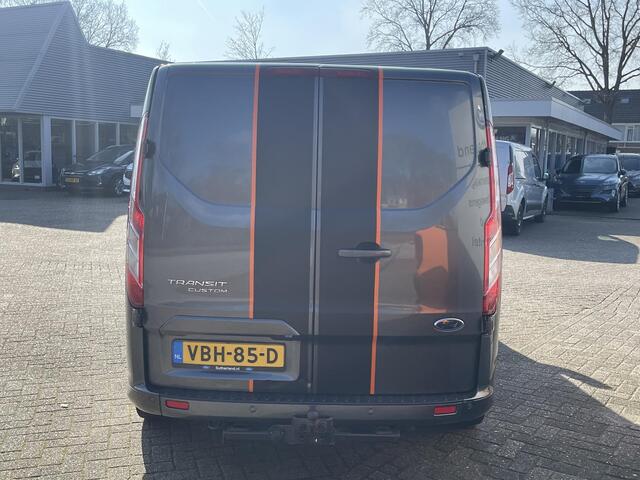 Ford TRANSIT CUSTOM 310 2.0 TDCI L2H1 Sport SCI 170pk DC | Lederen Bekleding | Achteruitrijcamera | Trekhaak | Navigatie | Stoelverwarming | Onderhoudshistorie Aanwezig