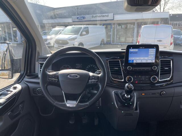Ford TRANSIT CUSTOM 310 2.0 TDCI L2H1 Sport SCI 170pk DC | Lederen Bekleding | Achteruitrijcamera | Trekhaak | Navigatie | Stoelverwarming | Onderhoudshistorie Aanwezig