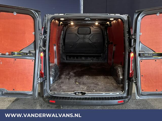 Ford TRANSIT CUSTOM 2.0 TDCI 131pk L2H1 Euro6 Airco | LED | Apple Carplay | Android Auto | Cruisecontrol Parkeersensoren, Verwarmde voorruit, Bijrijdersbank, 2800kg trekvermogen