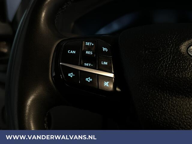 Ford TRANSIT CUSTOM 2.0 TDCI 131pk L2H1 Euro6 Airco | LED | Apple Carplay | Android Auto | Cruisecontrol Parkeersensoren, Verwarmde voorruit, Bijrijdersbank, 2800kg trekvermogen