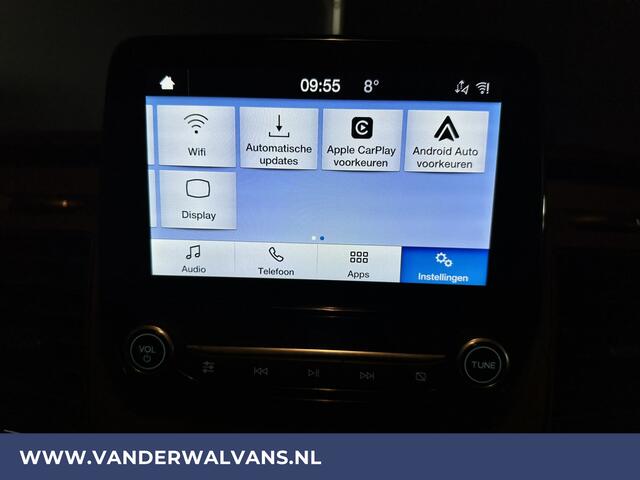 Ford TRANSIT CUSTOM 2.0 TDCI 131pk L2H1 Euro6 Airco | LED | Apple Carplay | Android Auto | Cruisecontrol Parkeersensoren, Verwarmde voorruit, Bijrijdersbank, 2800kg trekvermogen