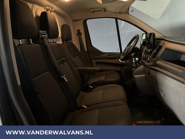 Ford TRANSIT CUSTOM 2.0 TDCI 131pk L2H1 Euro6 Airco | LED | Apple Carplay | Android Auto | Cruisecontrol Parkeersensoren, Verwarmde voorruit, Bijrijdersbank, 2800kg trekvermogen