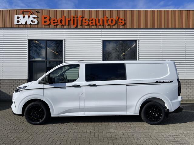 Ford TRANSIT CUSTOM 340 2.0 TDCI 130pk L2H1 Sport originele DC 5 persoons / rijlklaar ¤ 42.950 ex btw / lease vanaf ¤ 769 / 18 inch velgen 4 seizoenen banden / nieuwe bus BPM vrij !