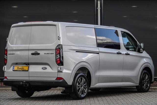 Ford TRANSIT CUSTOM L2H1 Dubbel Cabine 2.0Tdci 150Pk | Trend 320 | Achteruitrijcamera | 2xSchuifdeur | Trekhaak | 17'' | Moondust Zilver