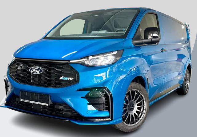 Ford TRANSIT CUSTOM 320 2.0 TDCI L2H1 MS-RT AWD Digital Aqua Blue | Dubbele zijschuifdeur | Inklapbare trekhaak | Navigatie systeem | Centrale dubbele vergrendeling | AGM accu | Handmatige regeneratie roetfilter | Centrale dubbele vergrendeling | Wis/was achter | Vehicle In