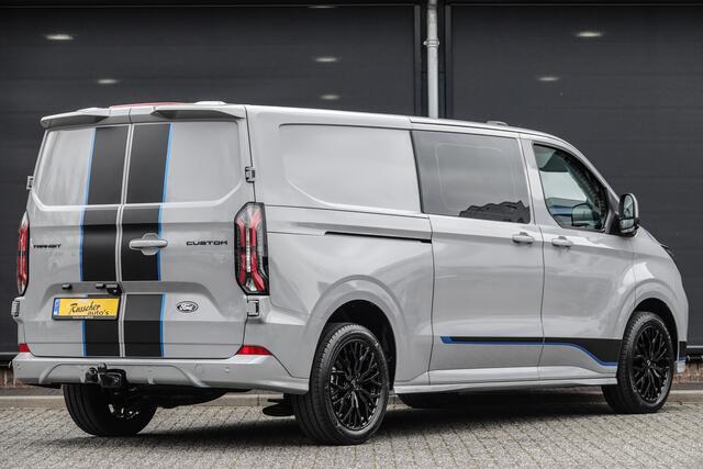Ford TRANSIT CUSTOM L2H1 170Pk Aut. | Sport | Dubbele cabine | 5-Persoons | Leder | 2xSchuifdeur | 360°Camera | Trekhaak | 19''