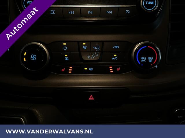 Ford TRANSIT CUSTOM 2.0 TDCI 131pk Automaat L1H1 Euro6 Airco | LED | Trekhaak | Apple Carplay | Android Auto Stoelverwarming, Verwarmde Voorruit, Cruisecontrol, Parkeersensoren, Bijrijdersbank