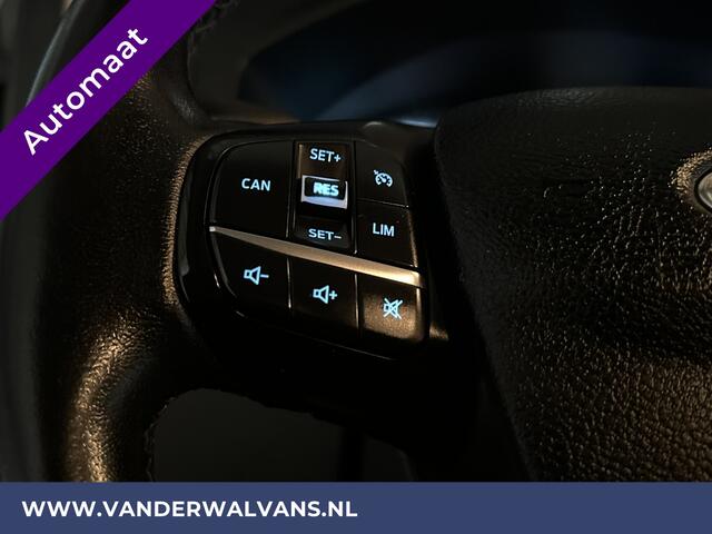 Ford TRANSIT CUSTOM 2.0 TDCI 131pk Automaat L1H1 Euro6 Airco | LED | Trekhaak | Apple Carplay | Android Auto Stoelverwarming, Verwarmde Voorruit, Cruisecontrol, Parkeersensoren, Bijrijdersbank