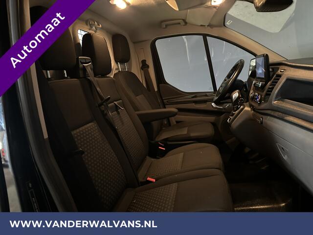Ford TRANSIT CUSTOM 2.0 TDCI 131pk Automaat L1H1 Euro6 Airco | LED | Trekhaak | Apple Carplay | Android Auto Stoelverwarming, Verwarmde Voorruit, Cruisecontrol, Parkeersensoren, Bijrijdersbank