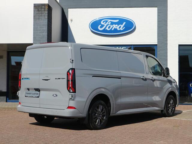 Ford TRANSIT CUSTOM E-Transit 340 L2H1 Limited 65 kWh 218pk met o.a. Diver Assistance Pack en wegklapbare trekhaak, 2.300kg trekgewicht