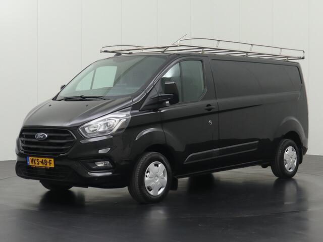 Ford TRANSIT CUSTOM 2.0TDCI 130Pk Lang Business | Imperiaal | Trekhaak | Navigatie | Camera | 3-Persoons | Betimmering