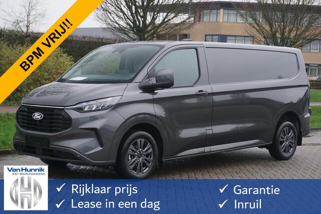Ford TRANSIT CUSTOM 320L 170PK Aut. Limited BPM VRIJ!! 13" Navi, Adap. Cruise, Camera, 17" LM, LED!! NR. 450