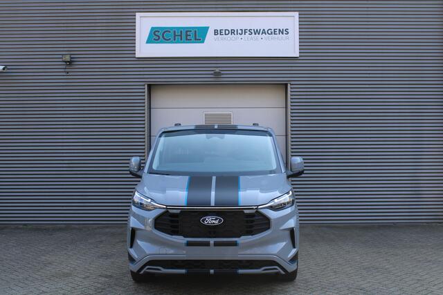 Ford TRANSIT CUSTOM 320 2.0 TDCI L1H1 Sport 170pk - 2x Schuifdeur - 19" LM velgen - ACC - Blind spot - Navi - Camera - Verwarmd stuur - 70l tank - Rijklaar