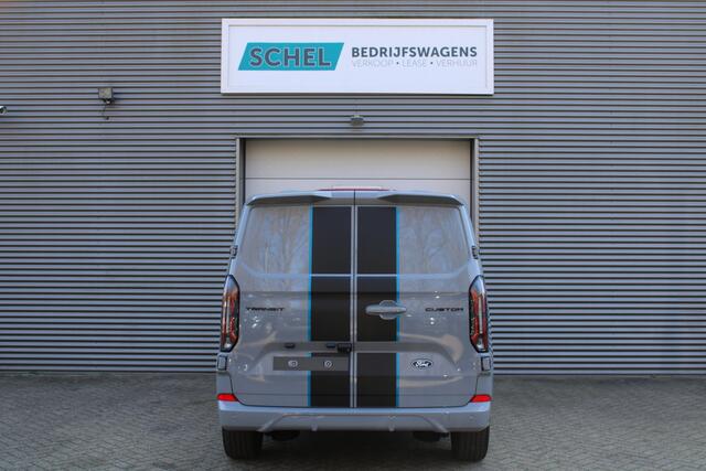 Ford TRANSIT CUSTOM 320 2.0 TDCI L1H1 Sport 170pk - 2x Schuifdeur - 19" LM velgen - ACC - Blind spot - Navi - Camera - Verwarmd stuur - 70l tank - Rijklaar