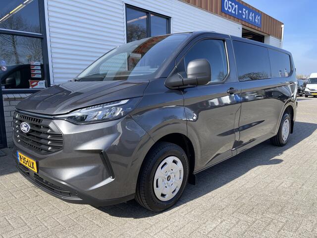 Ford TRANSIT CUSTOM 320 2.0 TDCI 136pk L2H1 Trend DC 6 persoons / NIEUW / BPM vrij! / rijklaar ¤ 39.950 ex btw / lease vanaf ¤ 715 / airco / cruise / camera / metallic lak / led koplampen / euro 6