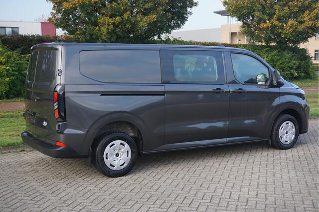 Ford TRANSIT CUSTOM 320L 136PK Trend Dubbel Cabine BPM VRIJ!! Apple CP/Android A. LED, 2x Schuifdeur, 5 Jaar Garantie!! NR. G183*