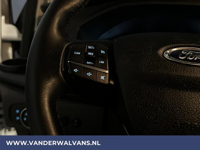 Ford TRANSIT CUSTOM 2.0 TDCI 130pk L2H1 inrichting Euro6 Airco | Camera | LED | Apple Carpolay | Android Auto, Cruisecontrol Verwarmde voorruit, Parkeersensoren, Bijrijdersbank