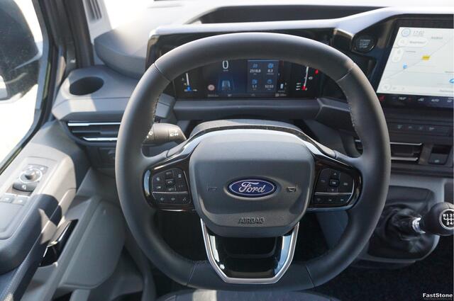 Ford TRANSIT CUSTOM 300S 150PK Limited DEMO AUTO BPM VRIJ Navi, Cam, ACC, Trekhaak, Dakdragers!! NR. 296