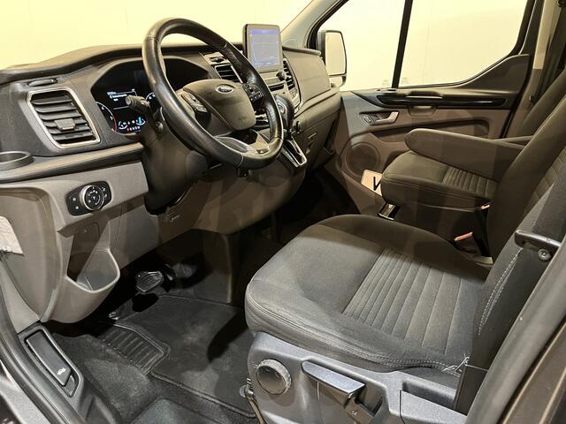 Ford TRANSIT CUSTOM 300 2.0 TDCI L2H1 Limited DC Dubbel Cabine 130 PK Automaat / Euro 6 / Schuifdeur L + R / Airco / Cruise Control / Camera / CarPlay / Trekhaak / Navigatie