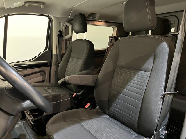 Ford TRANSIT CUSTOM 300 2.0 TDCI L2H1 Limited DC Dubbel Cabine 130 PK Automaat / Euro 6 / Schuifdeur L + R / Airco / Cruise Control / Camera / CarPlay / Trekhaak / Navigatie