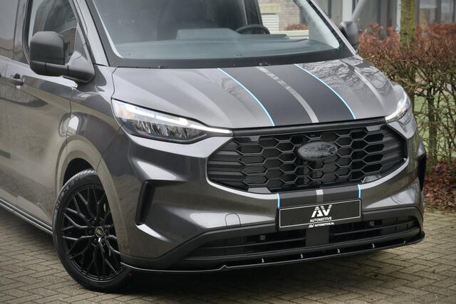 Ford TRANSIT CUSTOM 320 2.0 TDCI 170PK L2H1 DC AUT Raptor Edition | BPM VRIJ | ACC | Blind Spot | Camera | CarPlay | Lane Assist | Navigatie | 3-Zitter | Verlengde fabrieksgarantie tot 09-2029
