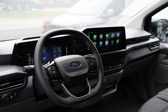 Ford TRANSIT CUSTOM 320 2.0 TDCI 170PK L2H1 DC AUT Raptor Edition | BPM VRIJ | ACC | Blind Spot | Camera | CarPlay | Lane Assist | Navigatie | 3-Zitter | Verlengde fabrieksgarantie tot 09-2029