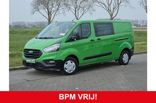 Ford TRANSIT CUSTOM 300 2.0 TDCI L2H1 Trend DC NAP 2xZijdeur Euro6 130Pk Trekhaak