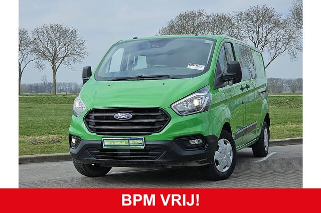 Ford TRANSIT CUSTOM 300 2.0 TDCI L2H1 Trend DC NAP 2xZijdeur Euro6 130Pk Trekhaak