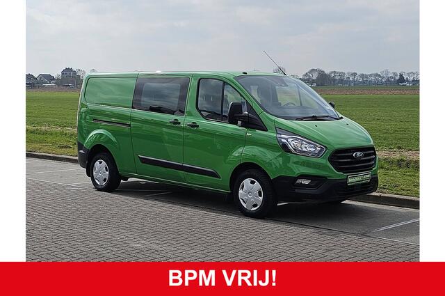 Ford TRANSIT CUSTOM 300 2.0 TDCI L2H1 Trend DC NAP 2xZijdeur Euro6 130Pk Trekhaak
