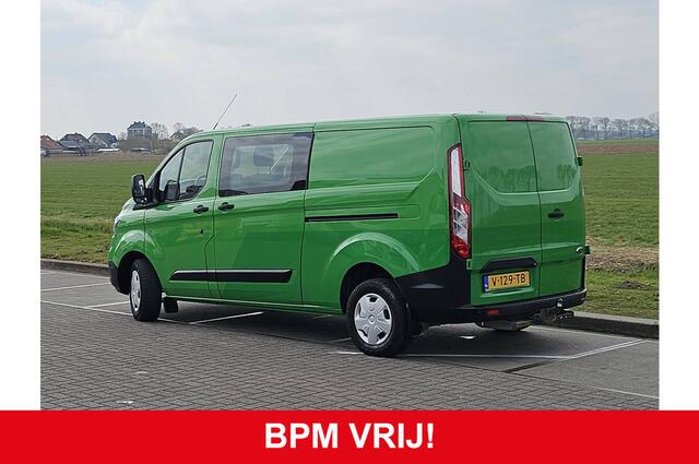 Ford TRANSIT CUSTOM 300 2.0 TDCI L2H1 Trend DC NAP 2xZijdeur Euro6 130Pk Trekhaak