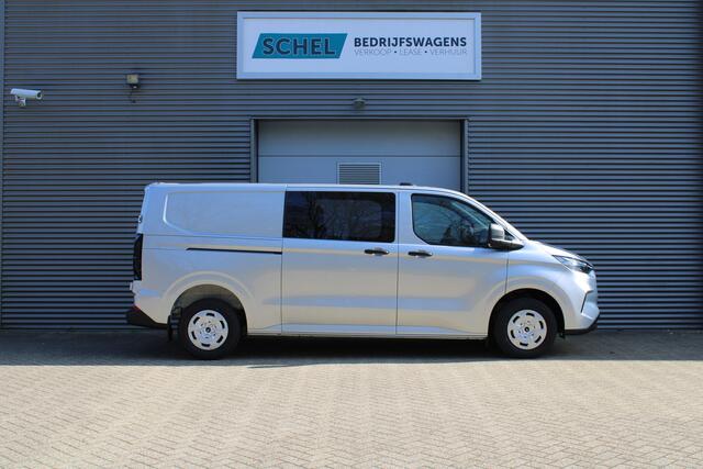 Ford TRANSIT CUSTOM 320 2.0 TDCI L2H1 Trend DC 150 pk - LED Koplampen - 5 Zits - 2x Schuifdeur - Stoelverwarming - Privacyglass