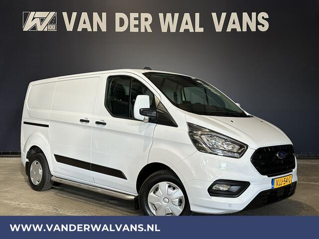 Ford TRANSIT CUSTOM 2.0 TDCI 130pk L1H1 Euro6 Airco | Navigatie | LED | Apple Carplay | Android Auto, Cruisecontrol, 2500kg trekhaak, Sidebars, Verwarmde Voorruit, Bijrijdersbank, Parkeersensoren