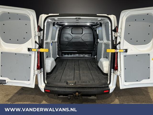 Ford TRANSIT CUSTOM 2.0 TDCI 130pk L1H1 Euro6 Airco | Navigatie | LED | Apple Carplay | Android Auto, Cruisecontrol, 2500kg trekhaak, Sidebars, Verwarmde Voorruit, Bijrijdersbank, Parkeersensoren