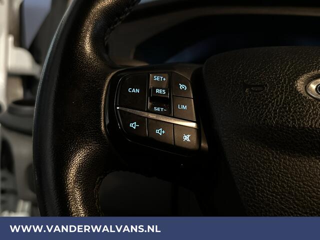 Ford TRANSIT CUSTOM 2.0 TDCI 130pk L1H1 Euro6 Airco | Navigatie | LED | Apple Carplay | Android Auto, Cruisecontrol, 2500kg trekhaak, Sidebars, Verwarmde Voorruit, Bijrijdersbank, Parkeersensoren