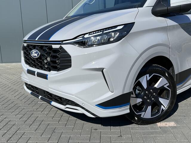 Ford TRANSIT CUSTOM 2.0 TDCI 170 PK AUTOMAAT / L2H1 / Limited Sport / 6 PERS DUBBEL CABINE / 2x SCHUIFDEUR / CAMERA / 6 PERSOONS
