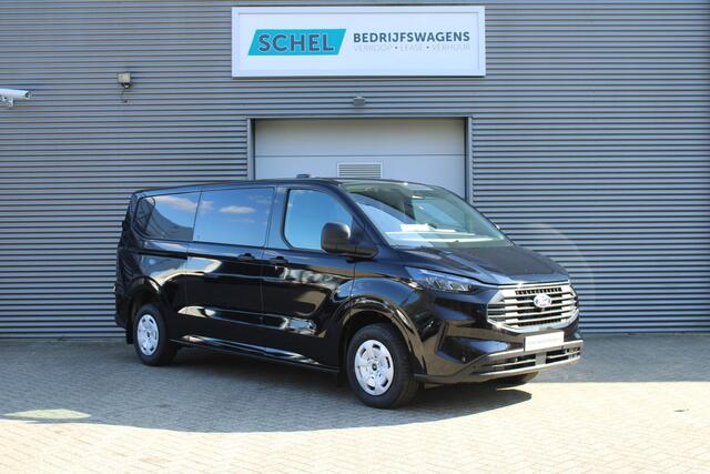 Ford TRANSIT CUSTOM 320 2.0 TDCI L2H1 Trend DC 150pk - LED Koplampen - 5 Zits - 2x Schuifdeur - Stoelverwarming - Privacyglass