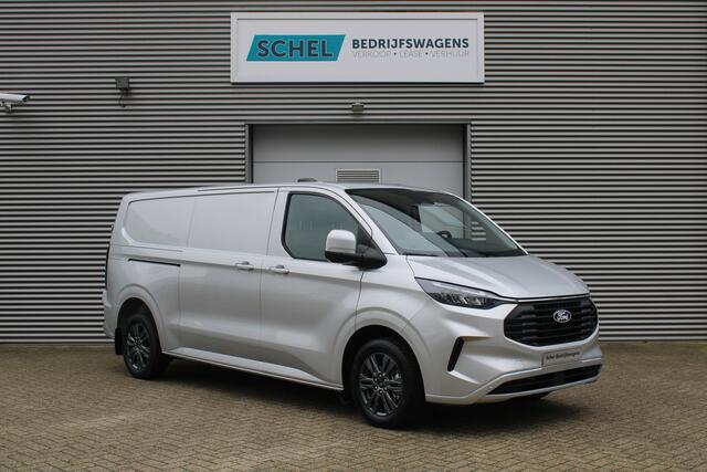 Ford TRANSIT CUSTOM 320 2.0 TDCI L2H1 Limited 150pk - 2x Schuifdeur - Adaptive Cruise - Verwarmd stuur - Blind spot - Navigatie - Camera - Draadloos laden - Rijklaar
