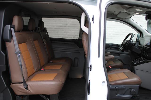 Ford TRANSIT CUSTOM 300 2.0 TDCI / Aut / L1H1 / Limited / DC / Leer / Led / Camera / Vol Opties / NIEUWSTAAT