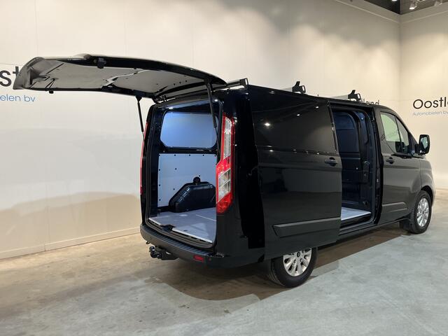 Ford TRANSIT CUSTOM 2.0 TDCI L1H1 Trend 130 PK Automaat / CarPlay / Camera / Airco / Cruise Control / Trekhaak / LMV / Navigatie / Klep / 3-Zits / 80.350 KM !! / BPM VRIJ !!