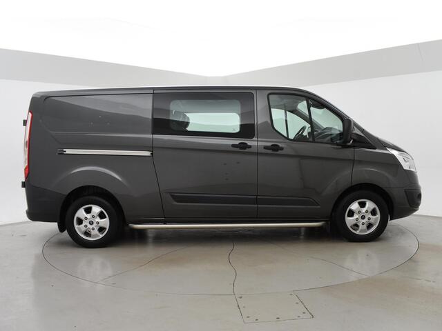 Ford TRANSIT CUSTOM 2.2 TDCI L2H1 DUBBEL CABINE + LEDER | STOELVERWARMING | TREKHAAK 2800 KG | CAMERA