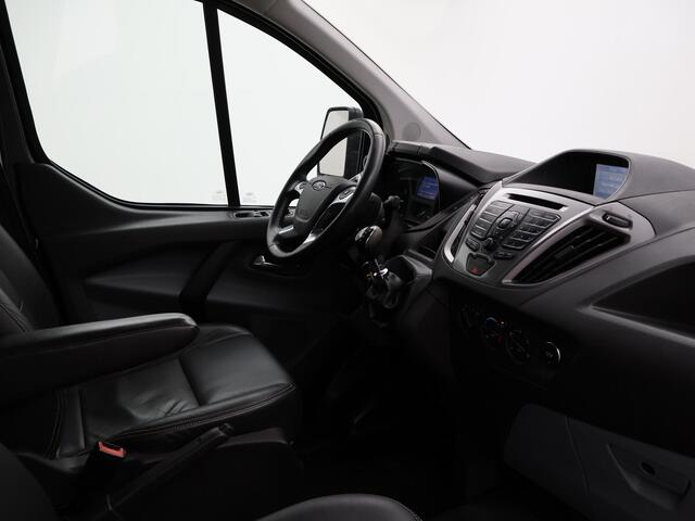 Ford TRANSIT CUSTOM 2.2 TDCI L2H1 DUBBEL CABINE + LEDER | STOELVERWARMING | TREKHAAK 2800 KG | CAMERA