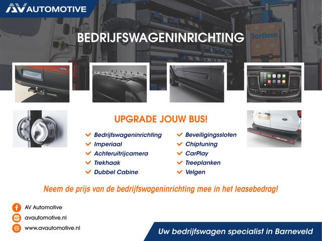 Ford TRANSIT CUSTOM 320 2.0 TDCI L2H1 Raptor Edition | Bi-Xenon | CarPlay | Navigatie | Camera | Stoelverwarming | Dodehoek detector | DAB | 3-Zitter | Dealer onderhouden