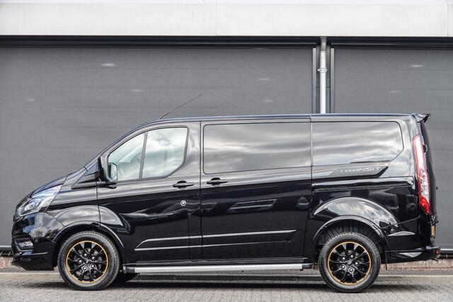 Ford TRANSIT CUSTOM L1H1 2.0Tdci 185Pk Aut.| Sport | Dubbel Cabine | 2xSchuifdeur | Achteruitrijcamera | Treeplanken | 17''