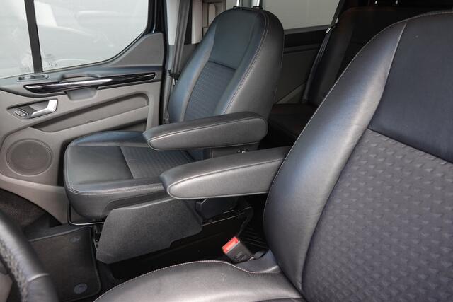 Ford TRANSIT CUSTOM L1H1 2.0Tdci 185Pk Aut.| Sport | Dubbel Cabine | 2xSchuifdeur | Achteruitrijcamera | Treeplanken | 17''